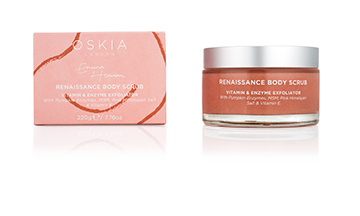 OSKIA unveils Renaissance Body Scrub